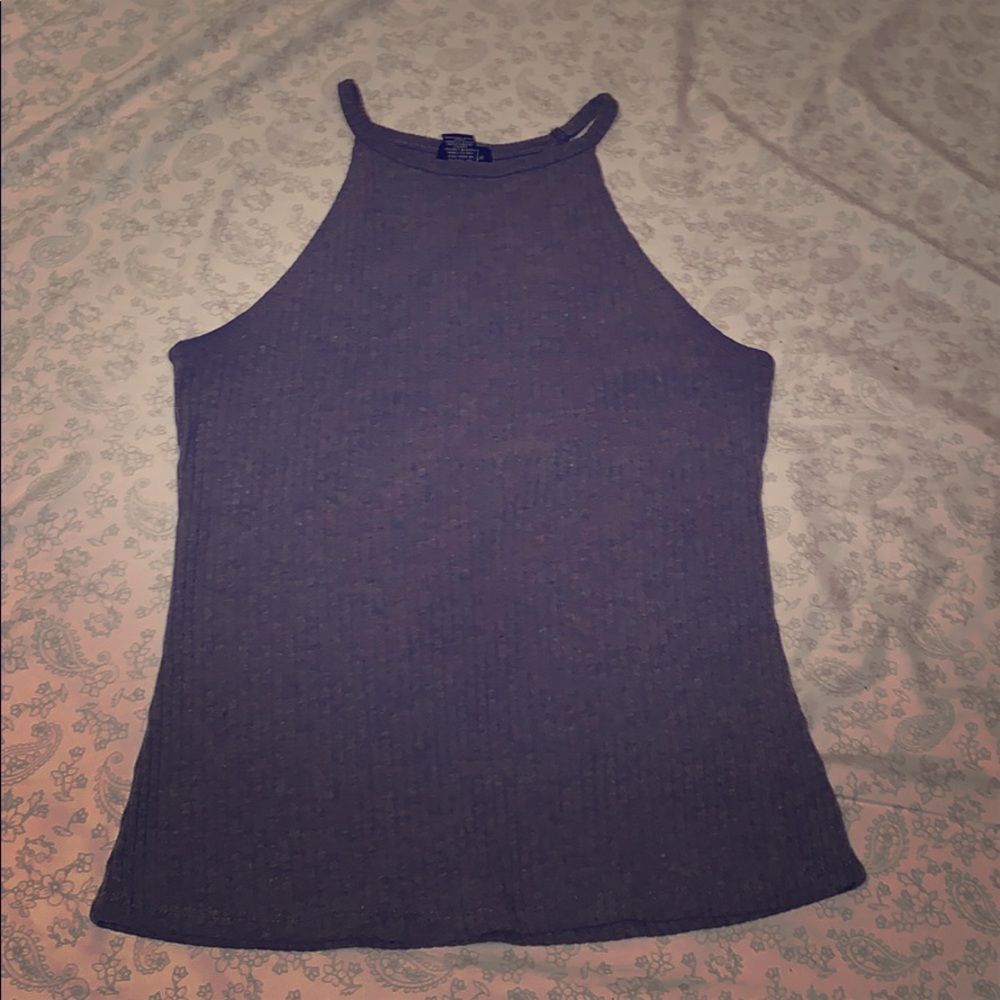 A gray summer tank top pretty cute